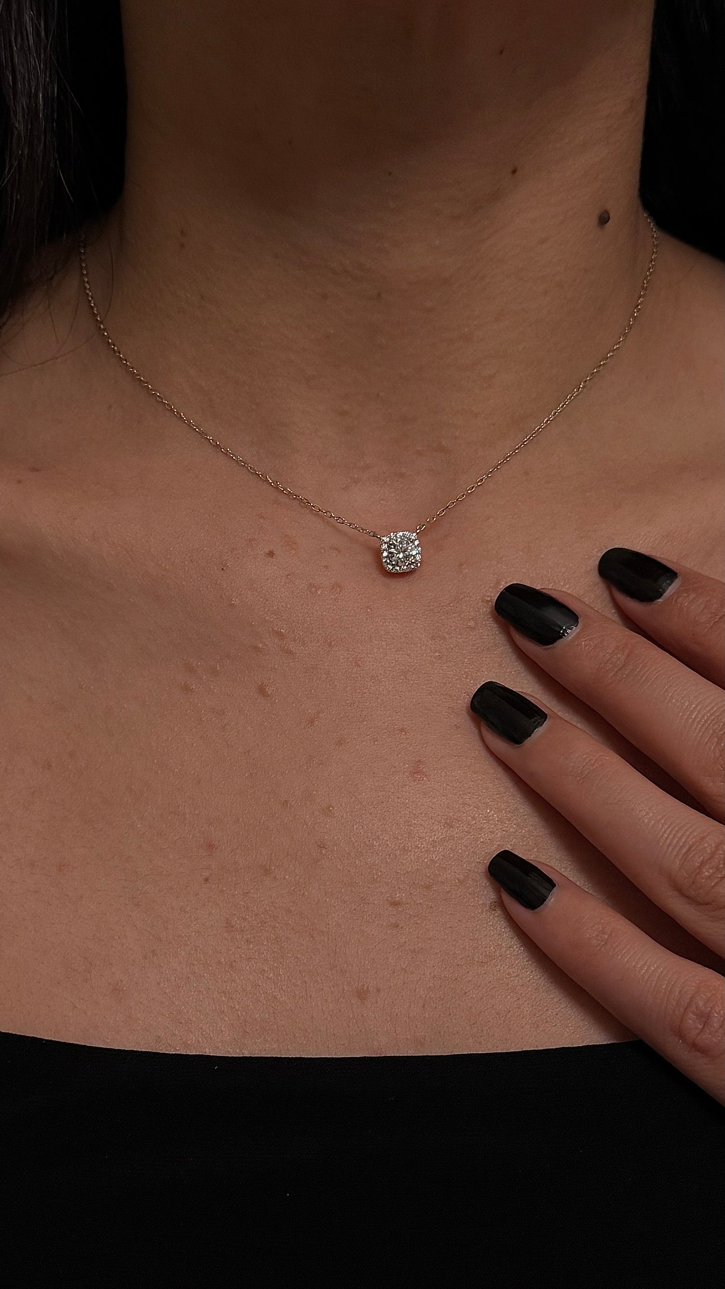 COLLIER RADIEUSE EN ARGENT 925