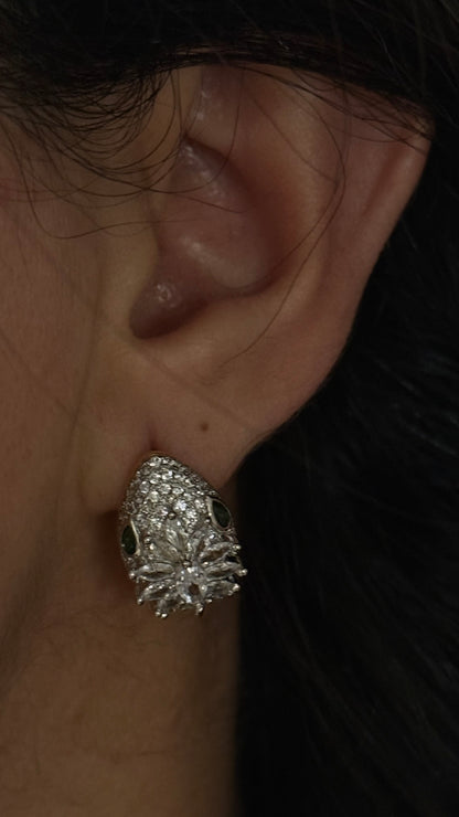 Queen earrings