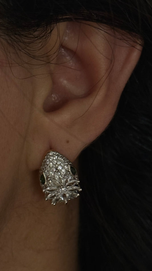 Queen earrings