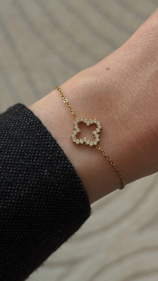 Bracelet trèfle
