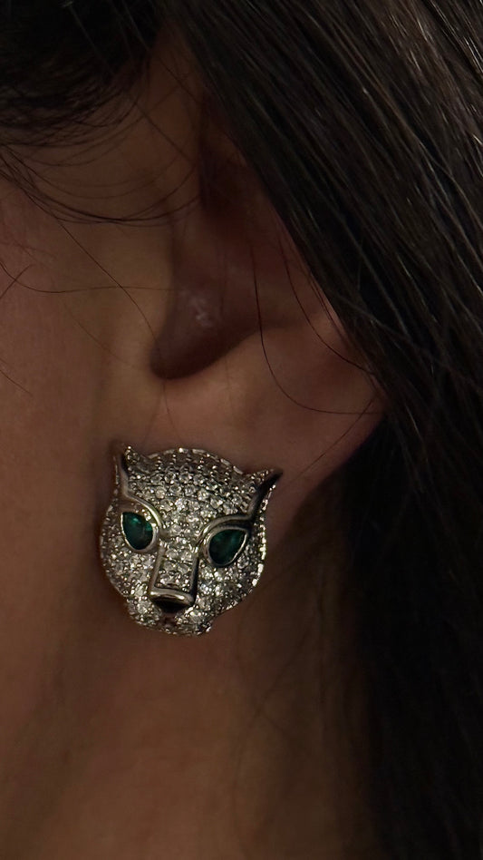 BOUCLES D’OREILLES PANTHÈRE