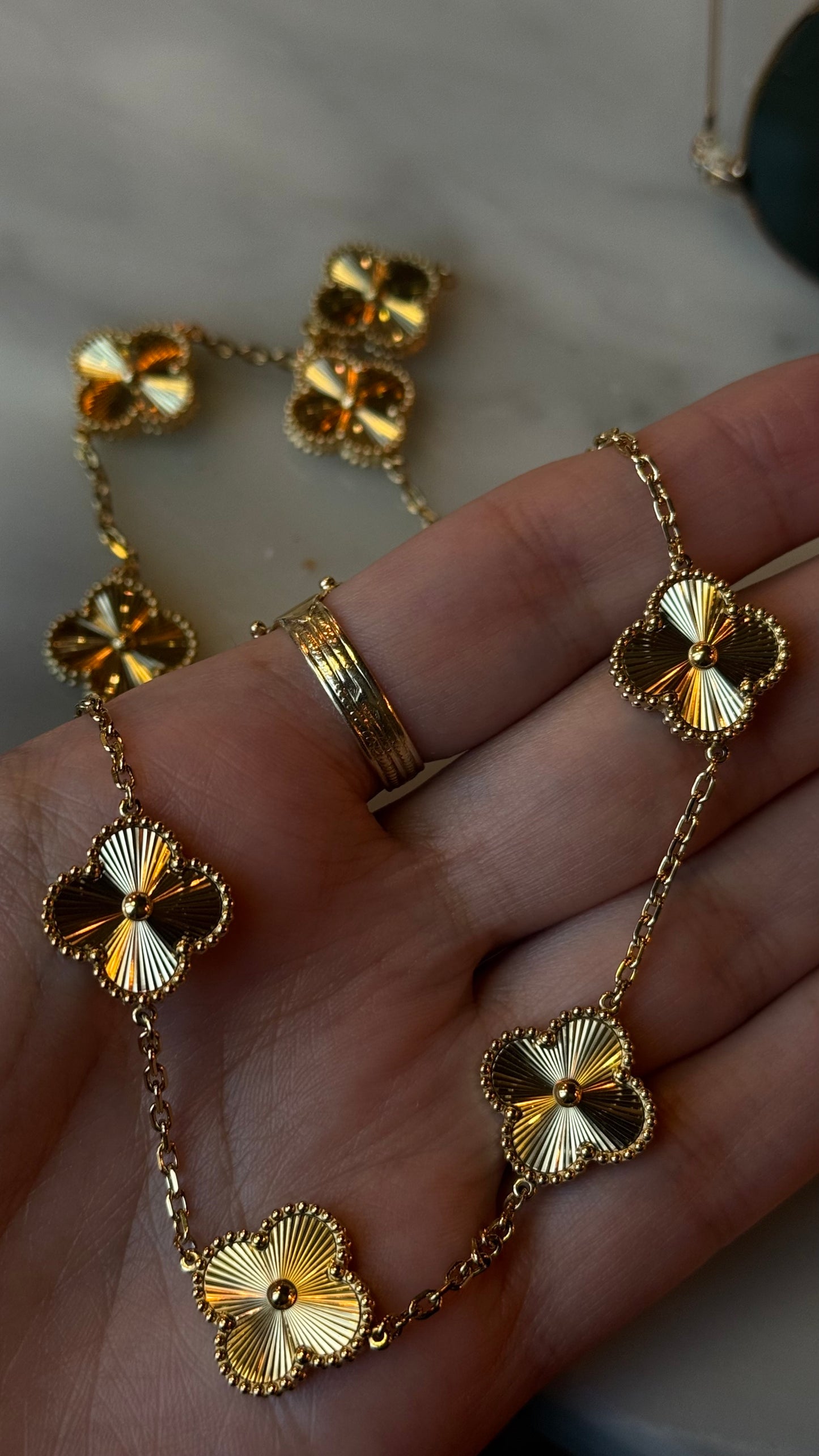 Multi Lily Necklace