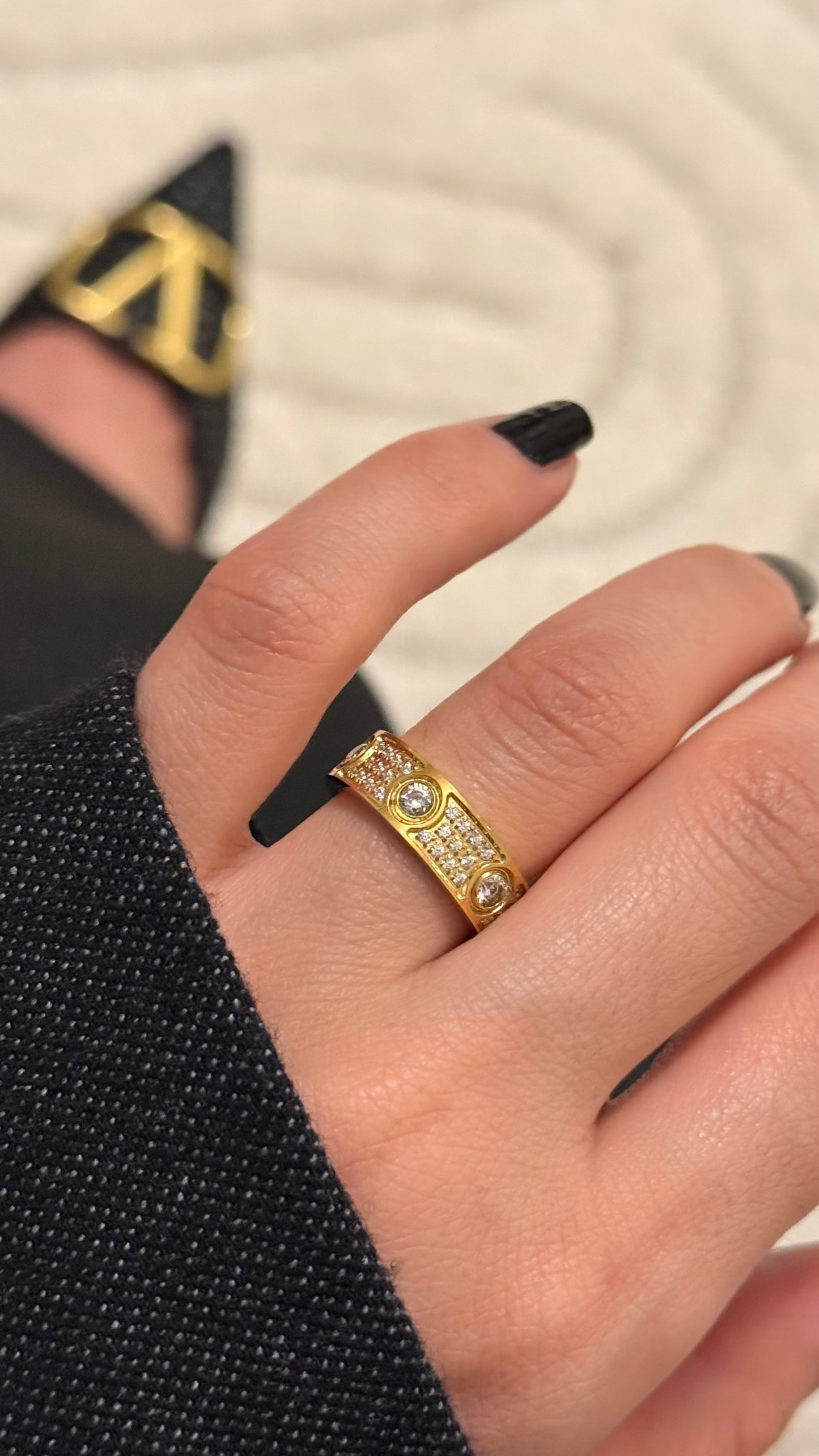 Wide Elissar ring 
