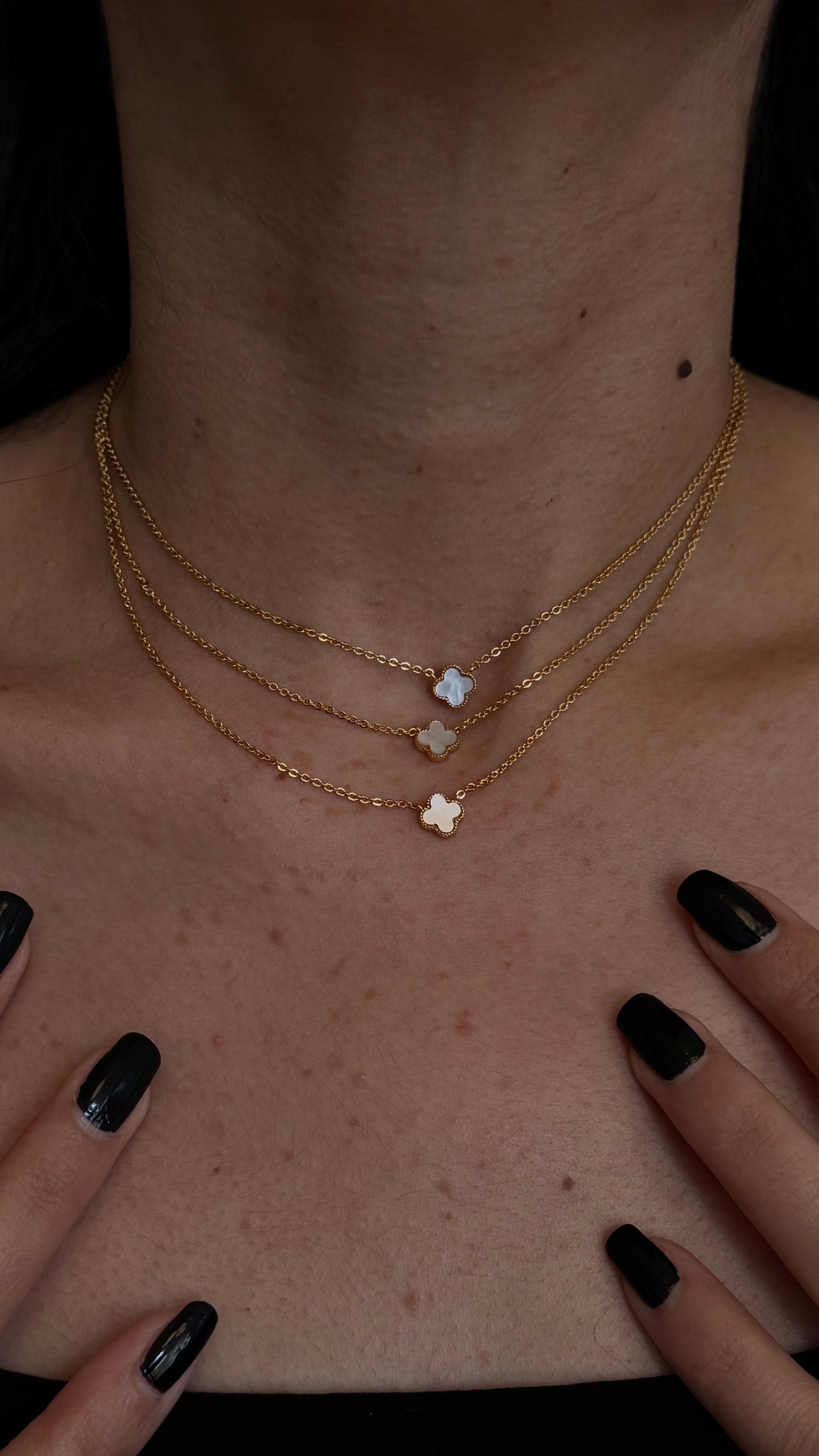 Clovers necklace