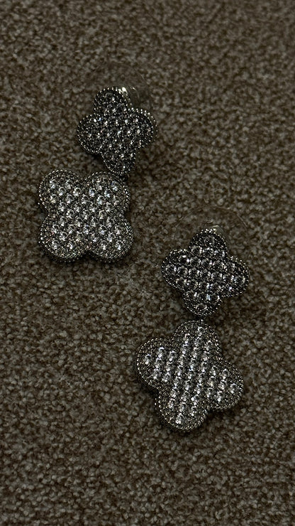 Camellia earrings