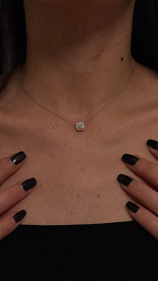 COLLIER RADIEUSE EN ARGENT 925